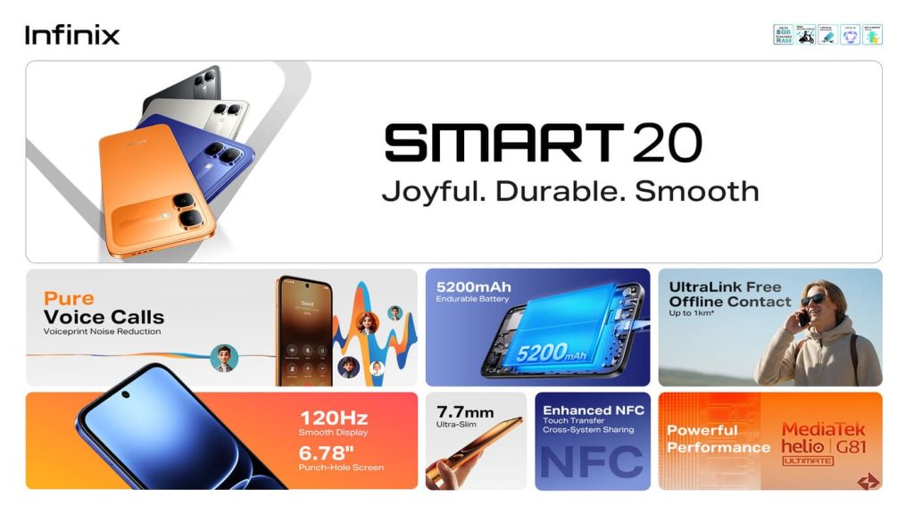 Infinix Smart 20 128 GB